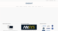 Desktop Screenshot of ensight.com